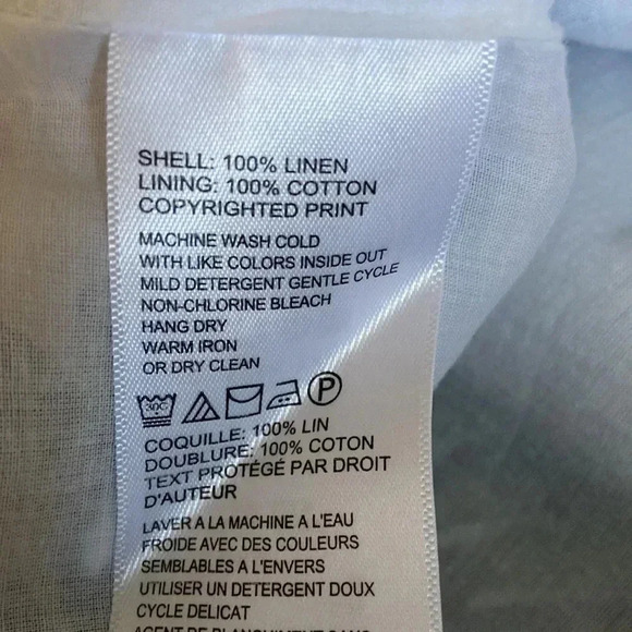 Tommy Bahama | Linen Tropical Print Skirt - Picture 6 of 6